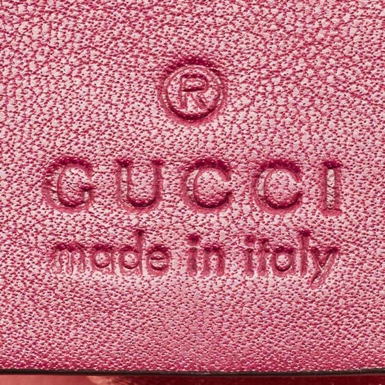 Pre Owned Gucci Purple Matelasse Velvet Small GG Marmont Shoulder Bag