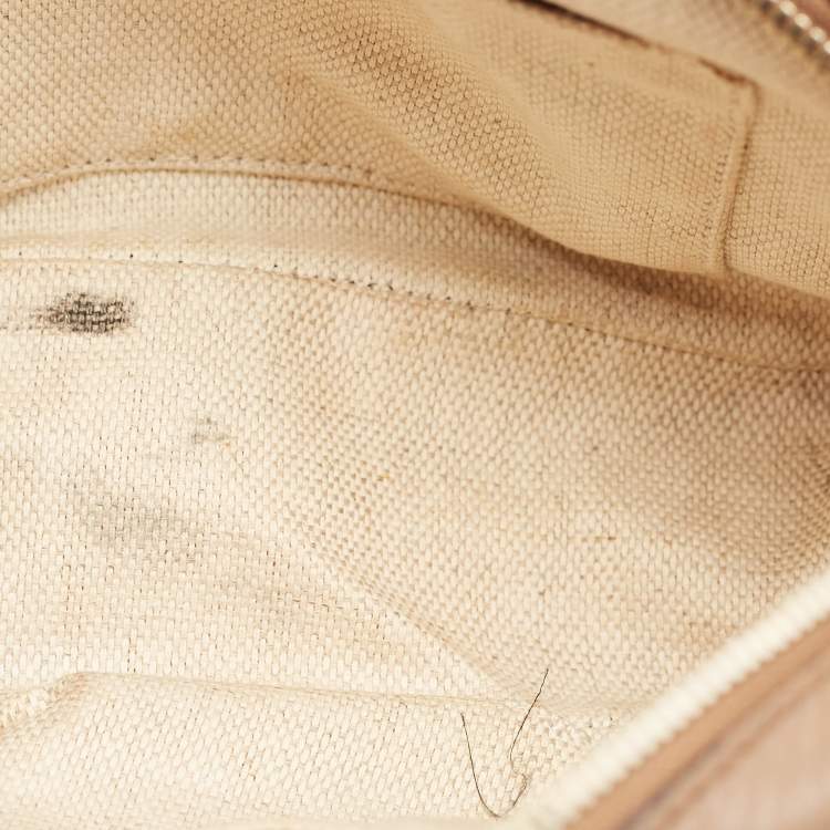 Pre Owned Gucci Brown Leather Small Soho Disco Crossbody Bag
