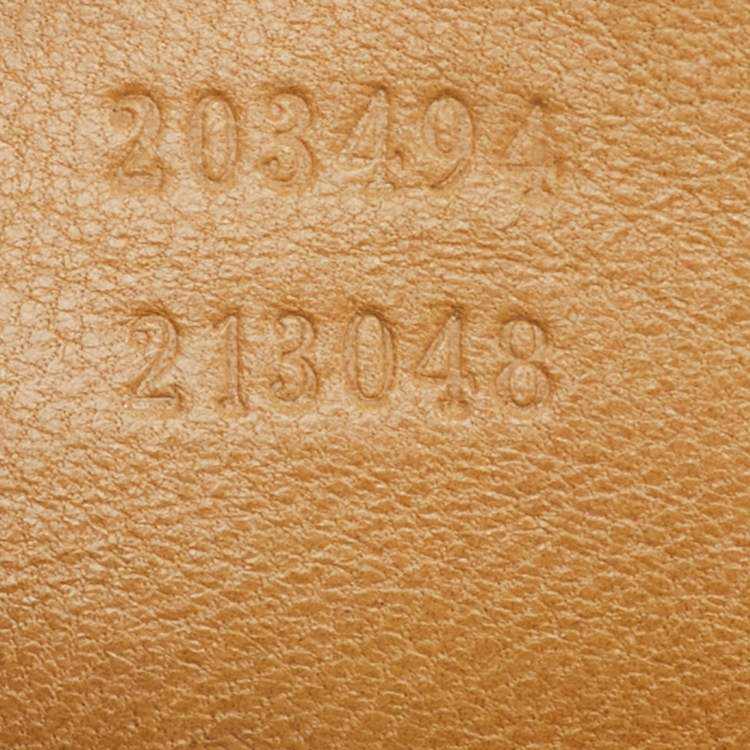 Pre Owned Gucci Beige Guccissima Leather Bardot Joy Tote