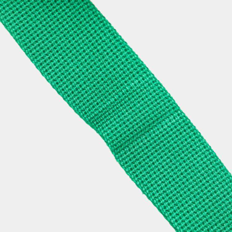Pre Owned Gucci Green GG Embossed Perforated Double Belt Bag