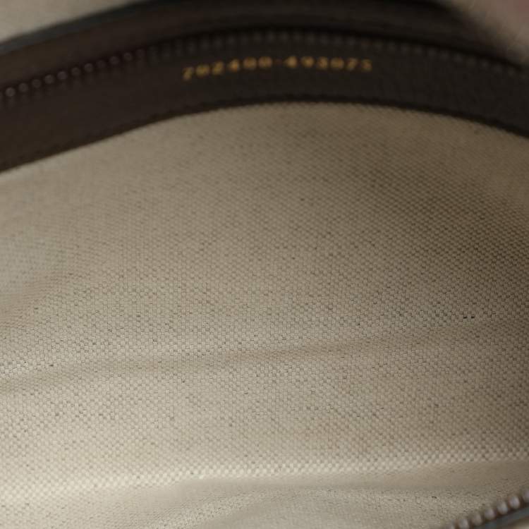 Pre Owned Gucci x Adidas Beige/Brown GG Crystal Canvas and Leather Medium Duffle Bag