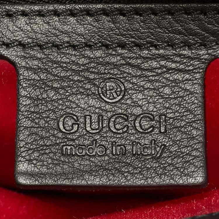 Pre Owned Gucci Cream/Pink Python Naga Dragon Shoulder Bag