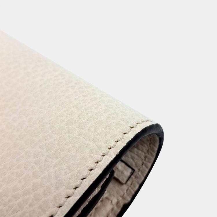 Pre Owned Gucci White Leather Dionysus Mini Chain Bag