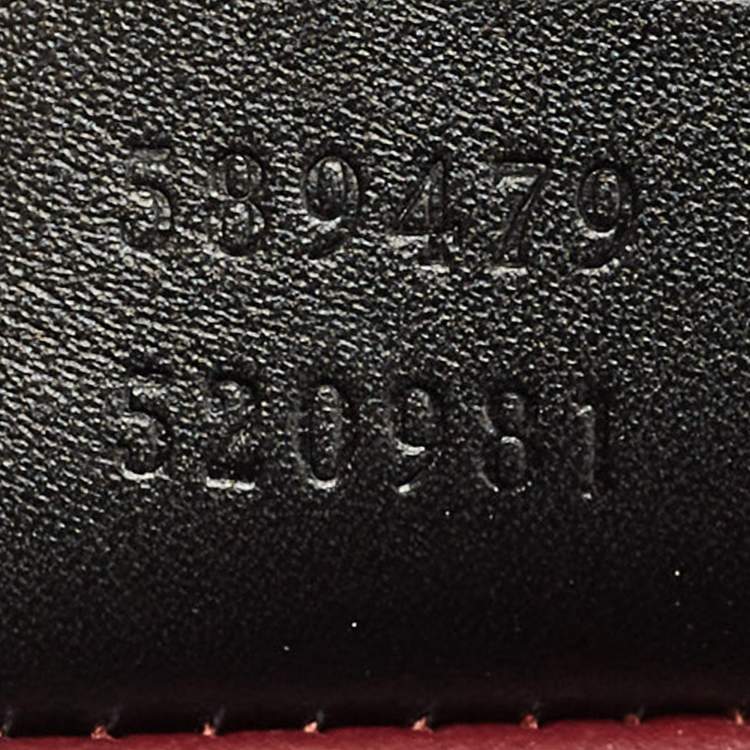 Pre Owned Gucci Black Patent Leather Mini Sylvie 1969 Top Handle Bag