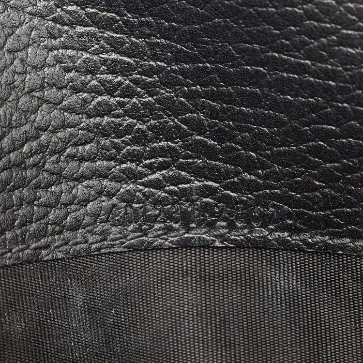 Pre Owned  Gucci Black Leather Dionysus Wallet On Chain