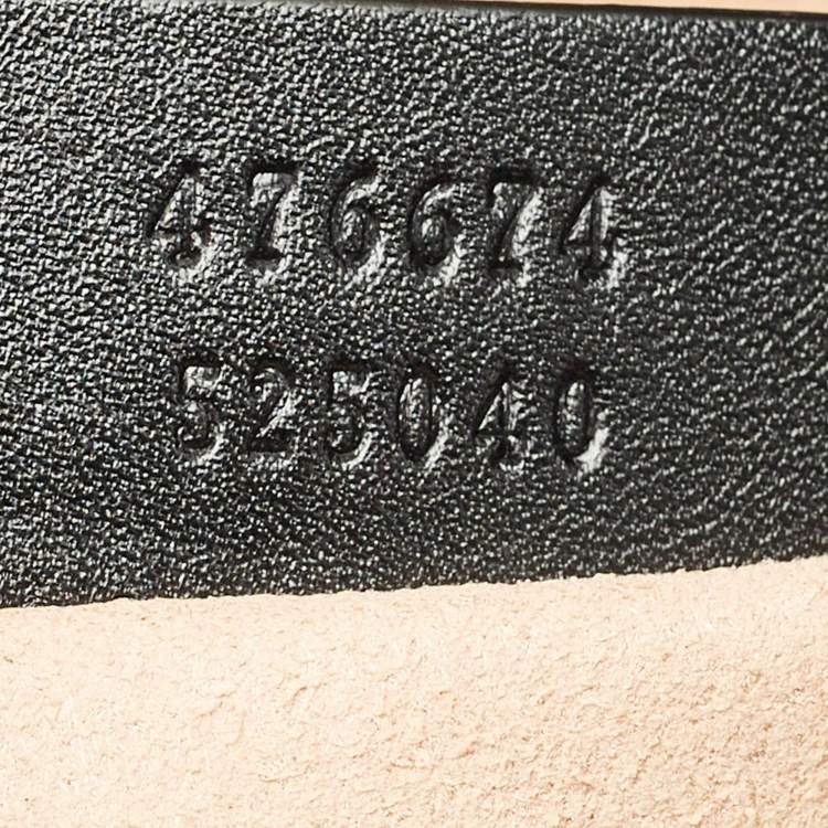 Pre Owned Gucci Black Matelasse Leather GG Marmont Bucket Bag