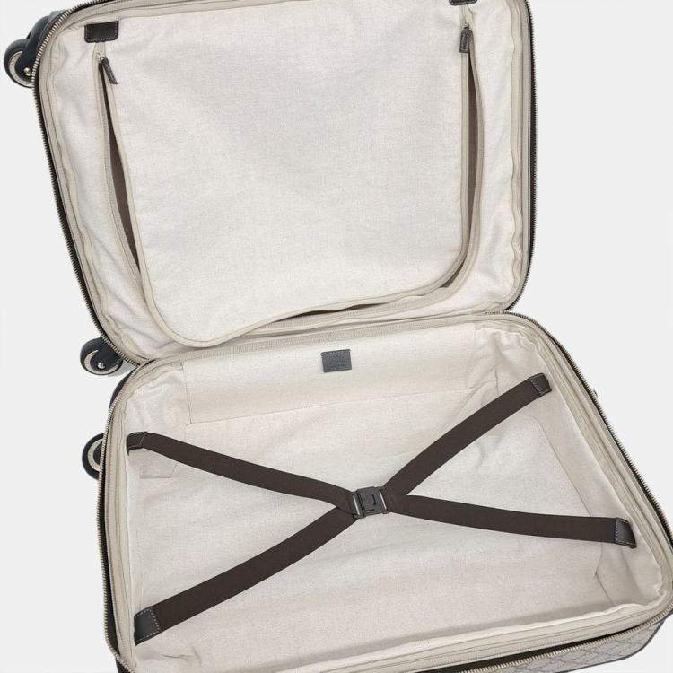 Pre Owned Gucci Beige PVC Carrier
