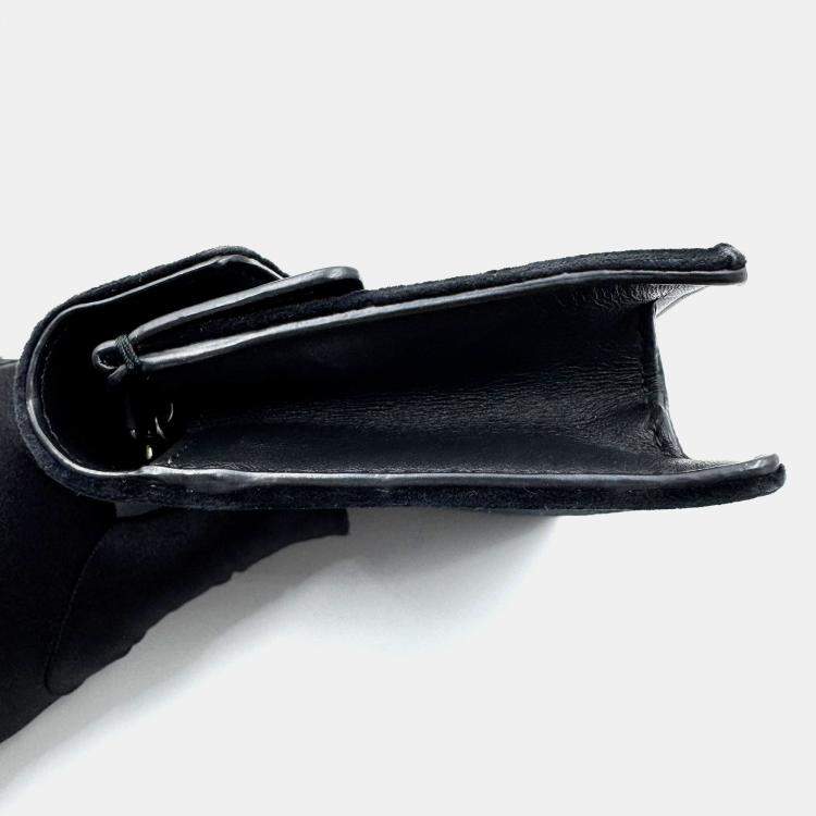 Pre Owned Gucci Dionysus Black Velvet Super Mini Shoulder Bag