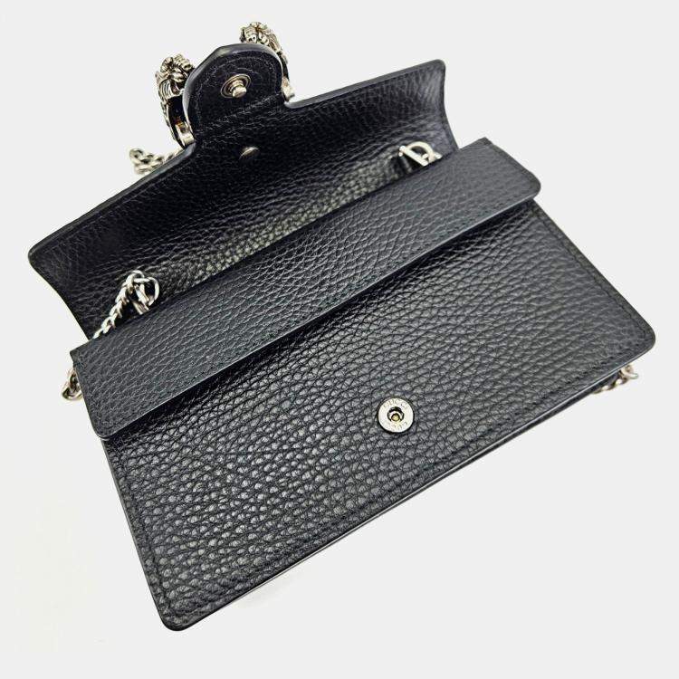 Pre Owned Gucci Super Mini Dionysus Chain Bag
