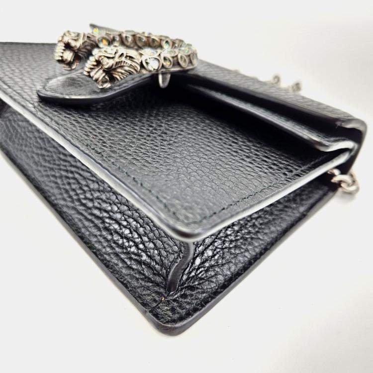 Pre Owned Gucci Super Mini Dionysus Chain Bag
