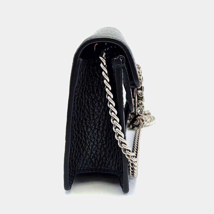 Pre Owned Gucci Super Mini Dionysus Chain Bag
