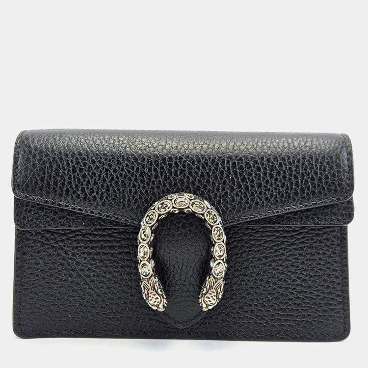Pre Owned Gucci Super Mini Dionysus Chain Bag