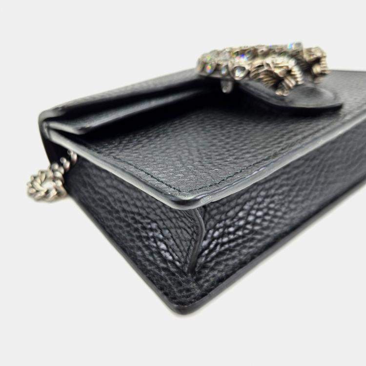 Pre Owned Gucci Super Mini Dionysus Chain Bag