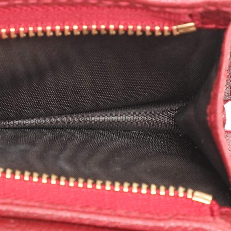Pre Owned Gucci Multicolor Coated Canvas and Leather Ophidia Card Case
