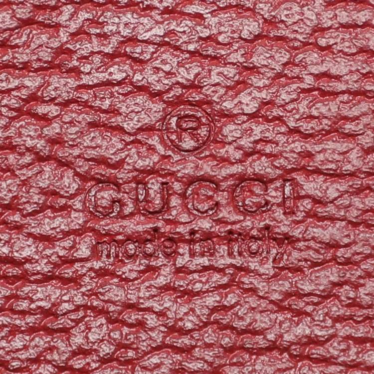 Pre Owned Gucci Multicolor Coated Canvas and Leather Ophidia Card Case