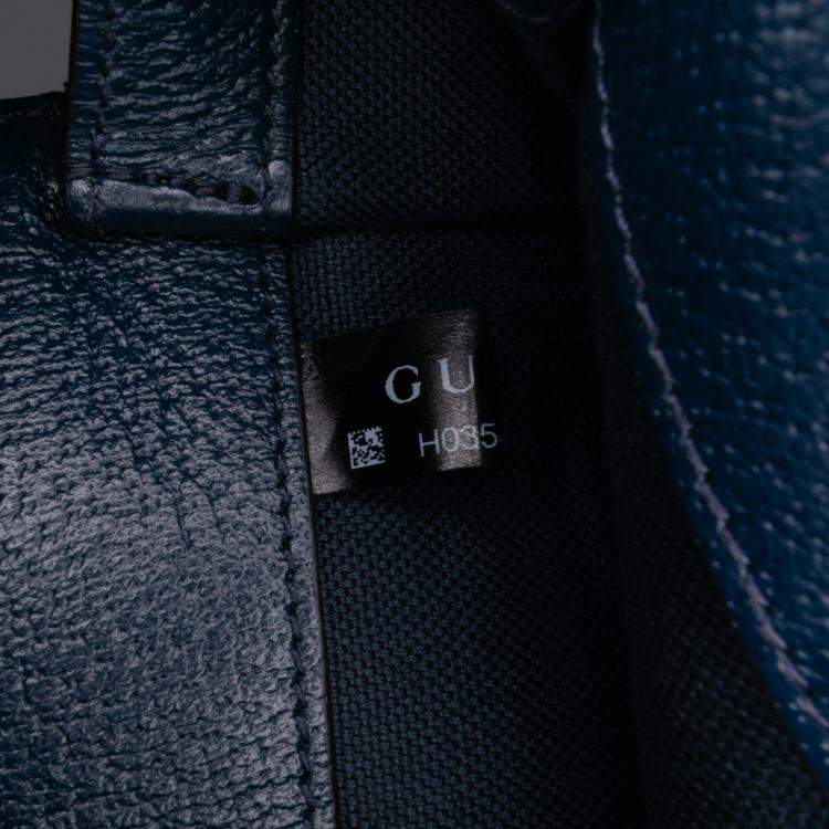 Pre Owned Gucci Blue GG Supreme Kaleidoscope Tote