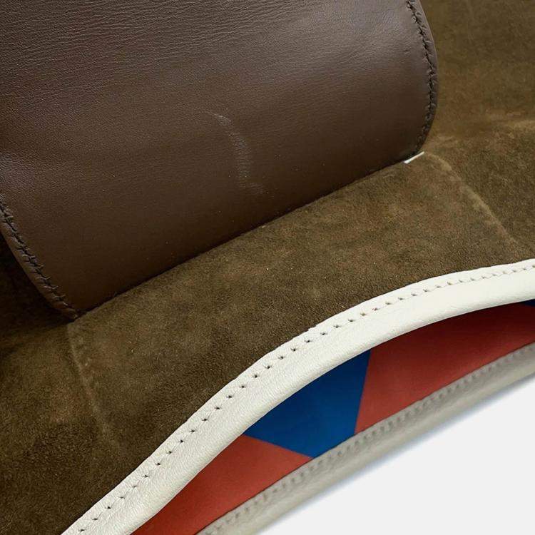 Pre Owned Gucci Jackie Vintage Brown Suede Leather Shoulder Bag