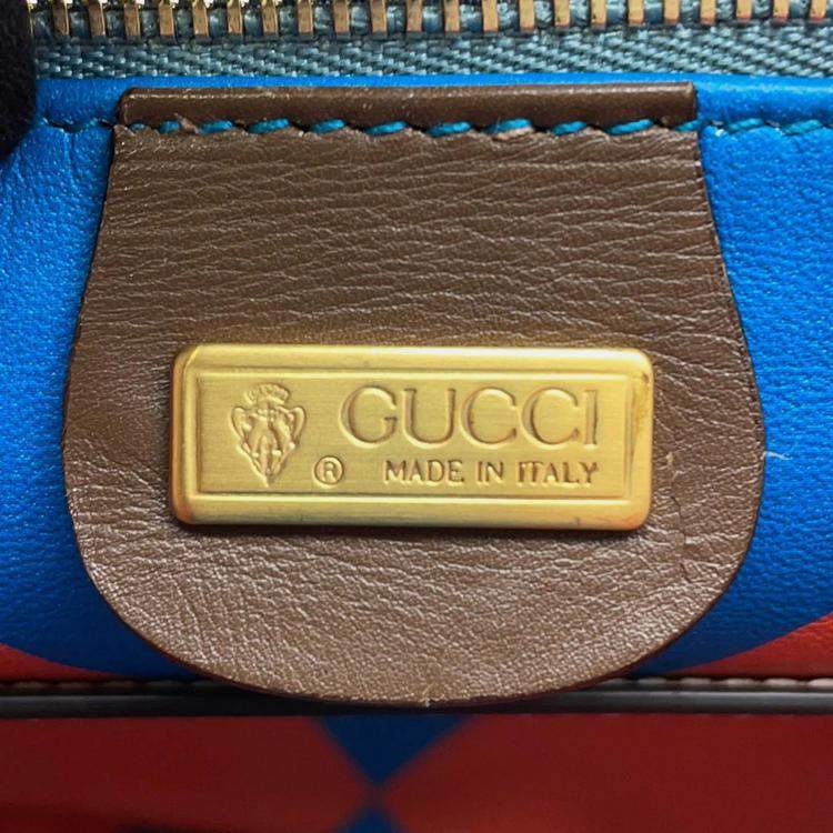 Pre Owned Gucci Jackie Vintage Brown Suede Leather Shoulder Bag