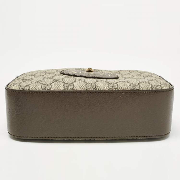 مملوكة مسبقًا Gucci Beige/Brown GG Supreme Canvas and Leather Neo Vintage Shoulder Bag