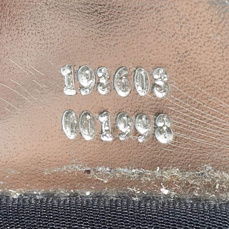 Pre Owned Gucci Gold/Off White GG Supreme Canvas Medium Joy Boston Bag