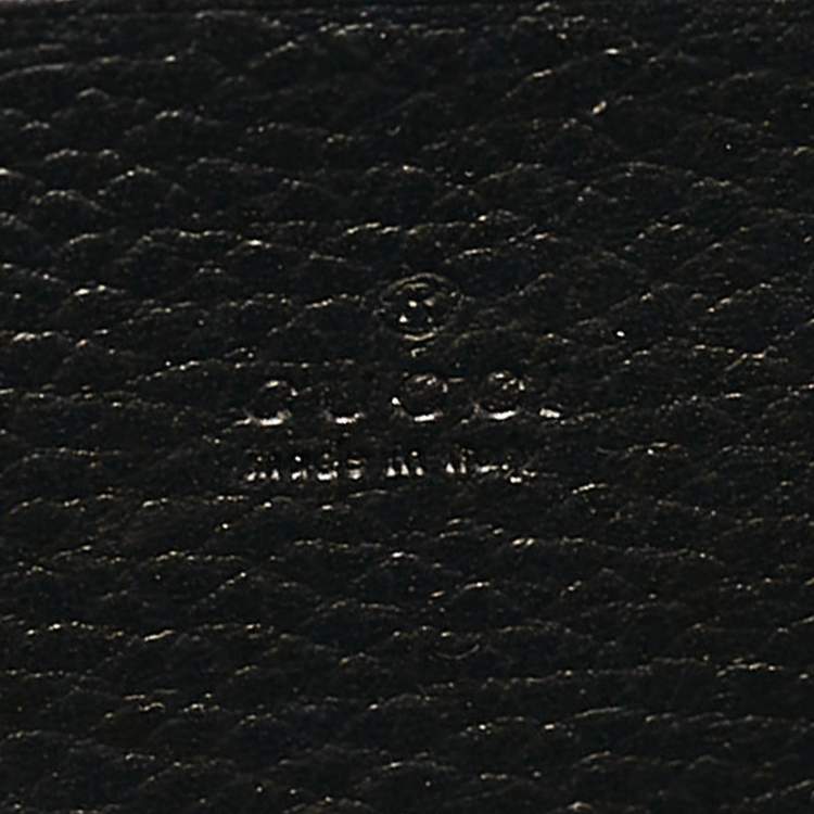 Pre Owned Gucci Black Leather Dionysus Wallet on Chain