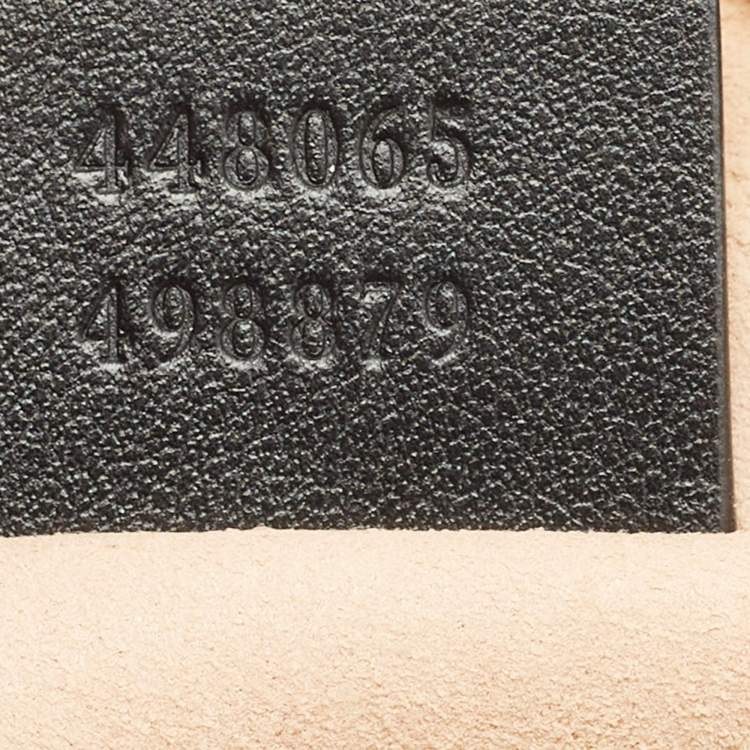 Pre Owned Gucci Black Matelassé Leather GG Marmont Mini Camera Bag