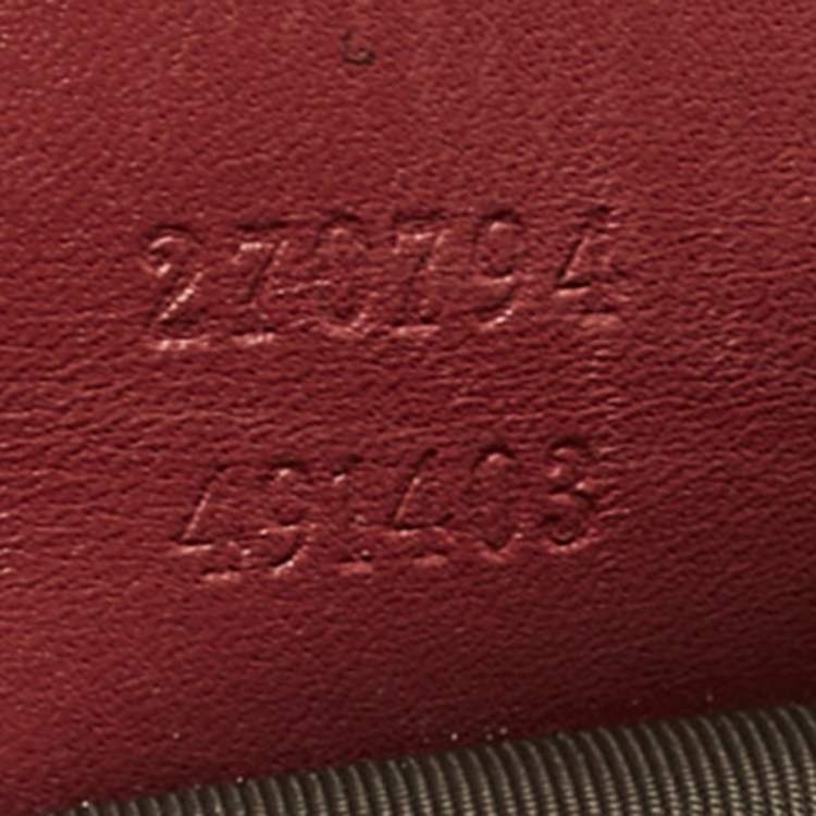Pre Owned Gucci Red GG Imprime Canvas Diaper Messenger Bag