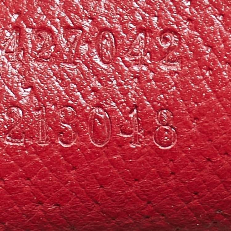 Pre Owned Gucci Red/Multicolor Tian GG Supreme Canvas Backpack