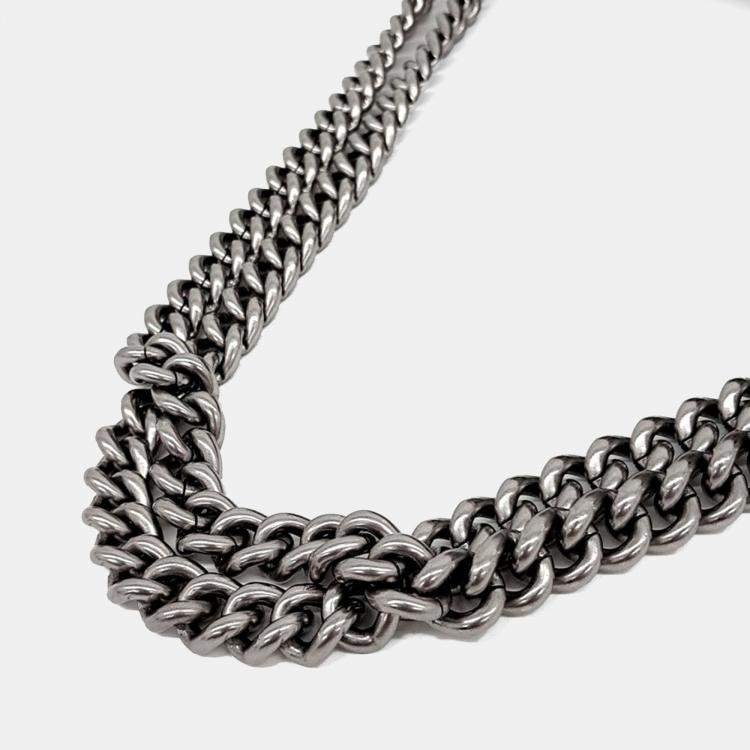 Pre Owned Gucci Black Leather Dionysus Chain Shoulder Bag