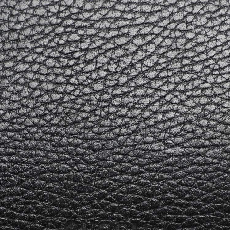 Pre Owned Gucci Black Leather Small Dionysus Shoulder Bag