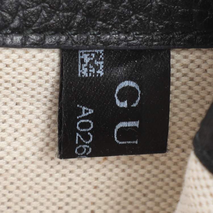 Pre Owned Gucci Black Leather Small Dionysus Crystals Shoulder Bag