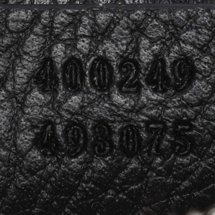 Pre Owned Gucci Black Leather Small Dionysus Crystals Shoulder Bag