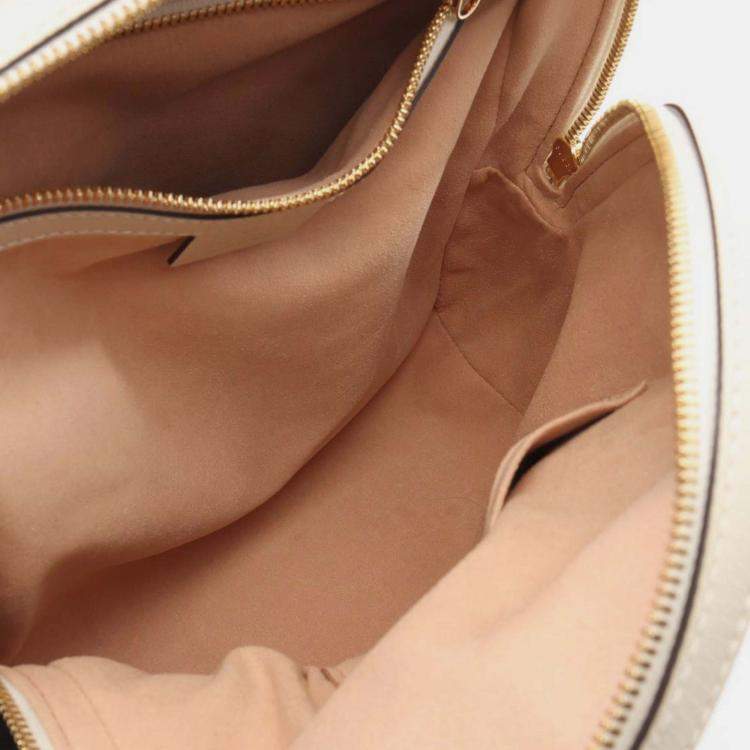 Pre Owned Gucci Brown GG Supreme Les Pommes Apple and Heart Backpack