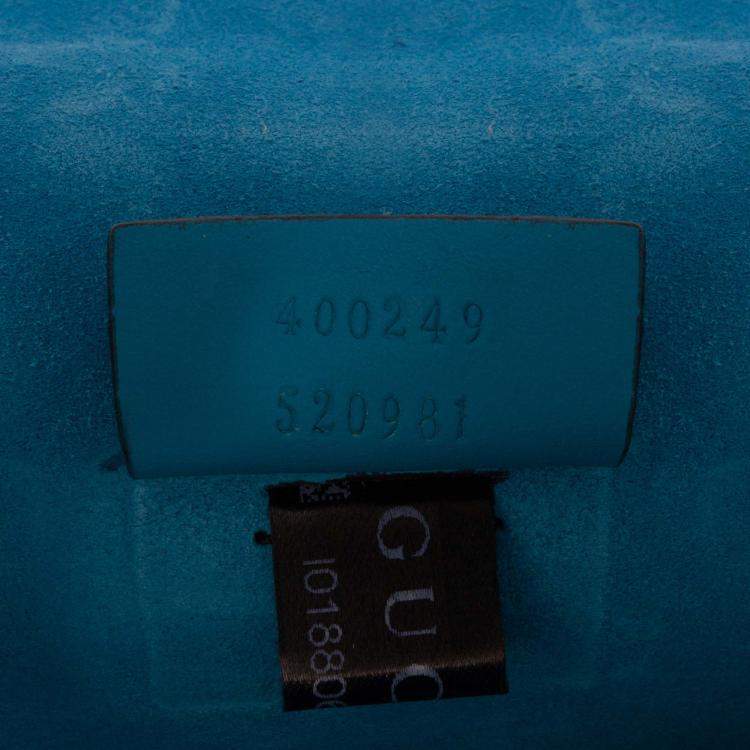 Pre Owned Gucci Brown Small GG Supreme Dionysus Shoulder Bag