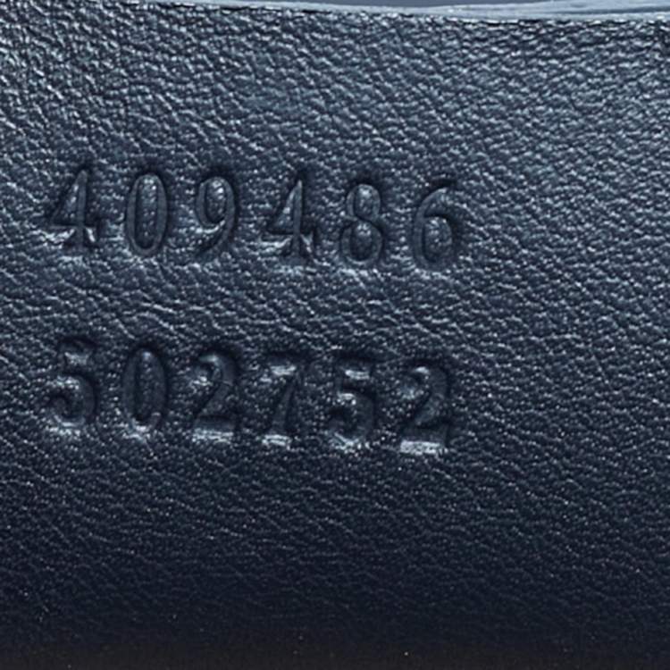 Pre Owned Gucci Black/Beige GG Supreme Canvas and Leather Medium Padlock Shoulder Bag