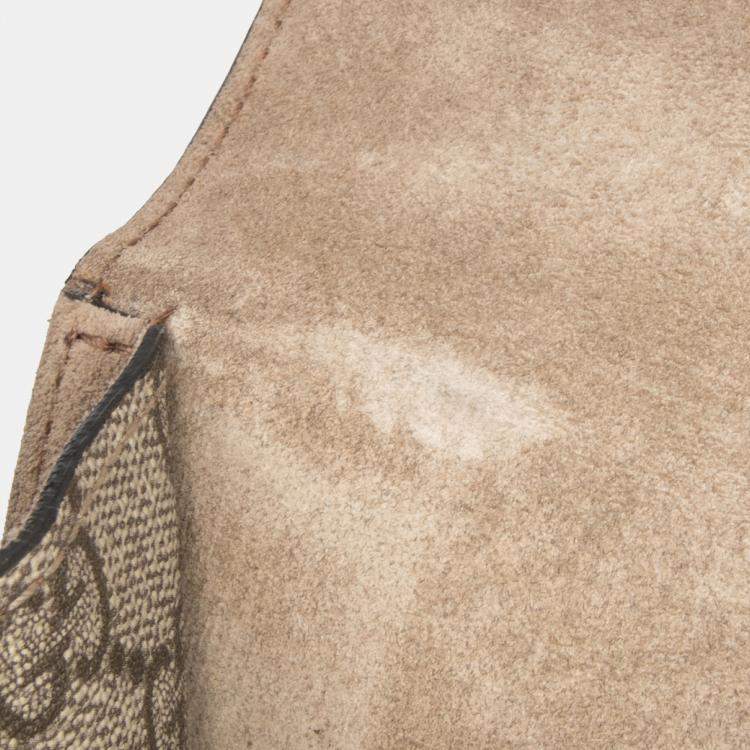 Pre Owned Gucci Brown Small GG Supreme Dionysus Shoulder Bag