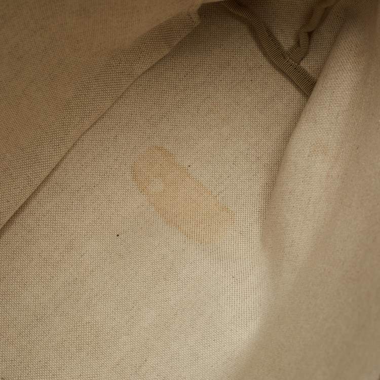 Pre Owned Gucci Brown/Beige GG Supreme Canvas Zip Shopper Tote