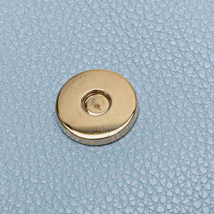 Pre Owned Gucci Blue Small Leather Zumi Satchel
