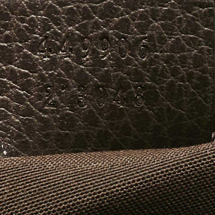 Pre Owned Gucci  Beige/Brown GG Canvas and Leather Rucksack Backpack
