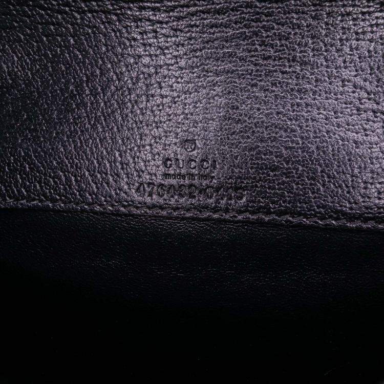 Pre Owned Gucci Brown Mini GG Denim Dionysus Crossbody