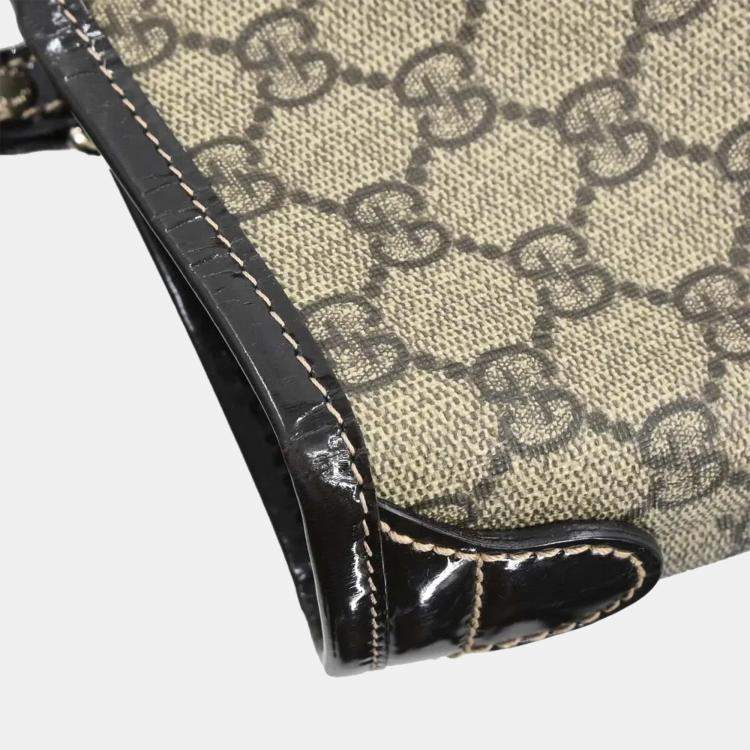 مملوكة مسبقًا Gucci Beige GG Supreme Tote Bag