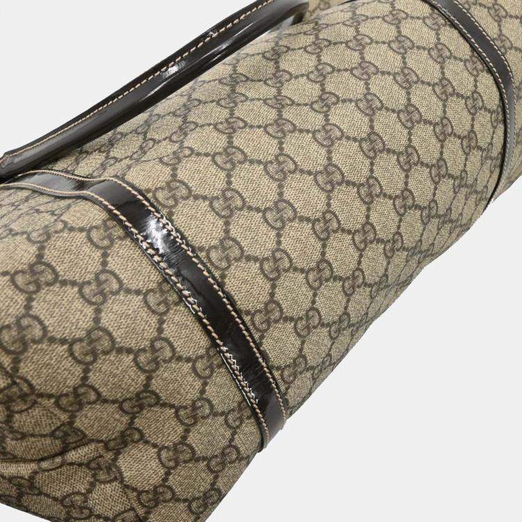 مملوكة مسبقًا Gucci Beige GG Supreme Tote Bag