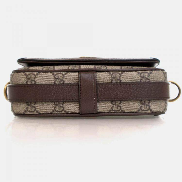 Pre Owned Gucci Mini GG Supreme Ophidia Bag