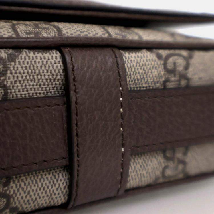 Pre Owned Gucci Mini GG Supreme Ophidia Bag