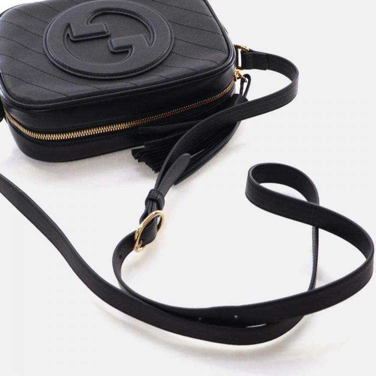 Pre Owned Gucci Calfskin Blondie Disco Bag