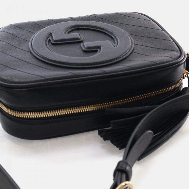 Pre Owned Gucci Calfskin Blondie Disco Bag
