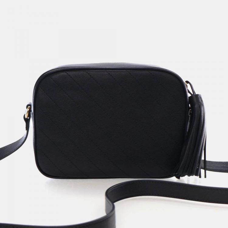 Pre Owned Gucci Calfskin Blondie Disco Bag