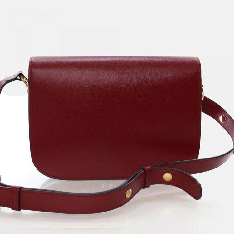 Pre Owned Gucci Small Calfskin Horsebit 1955 Shoulder Bag