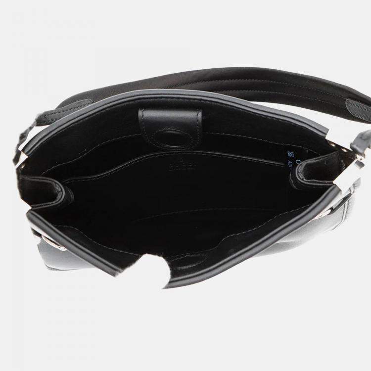 Pre Owned Gucci Horsebit Slim Black Leather