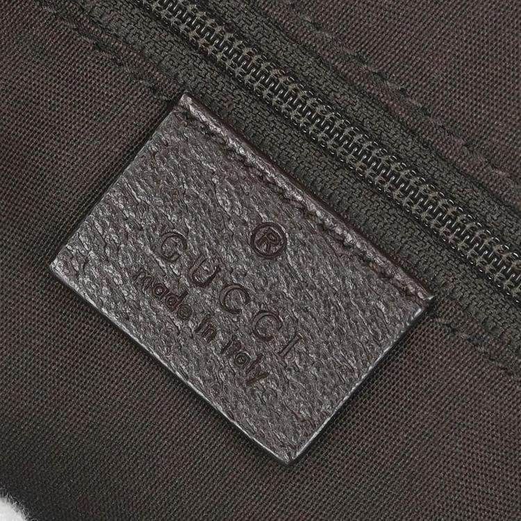 Pre Owned Gucci Beige Canvas GG Tote Handbag